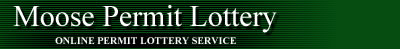 Maine Online Sportsman Electronic System